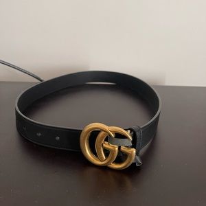 Gucci GG Marmont leather belt